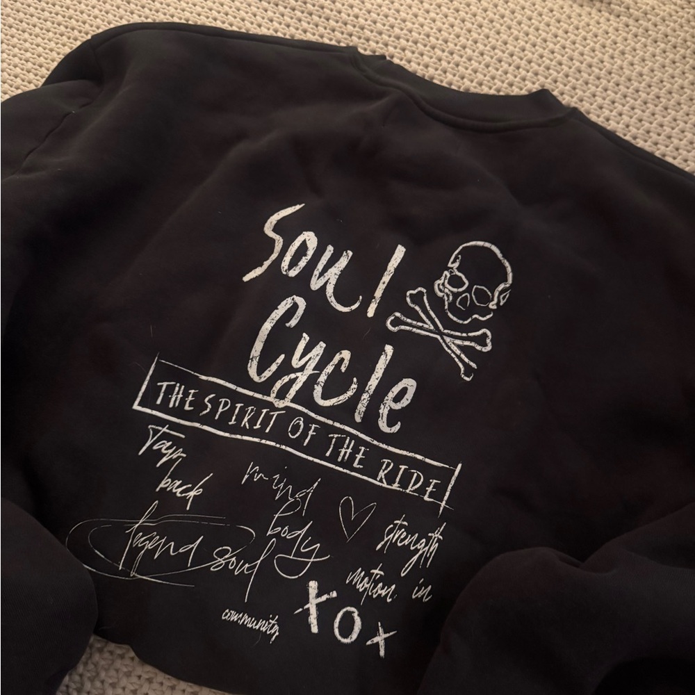 SoulCycle Black XL Sweatshirt